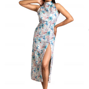 Srijan Floral Printed Long Bodycone One Piece