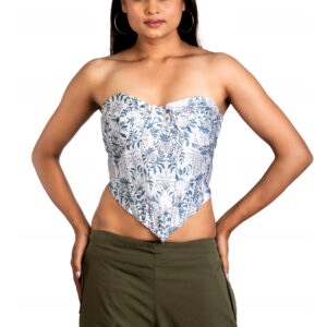 Srijan Floral Printed Corset
