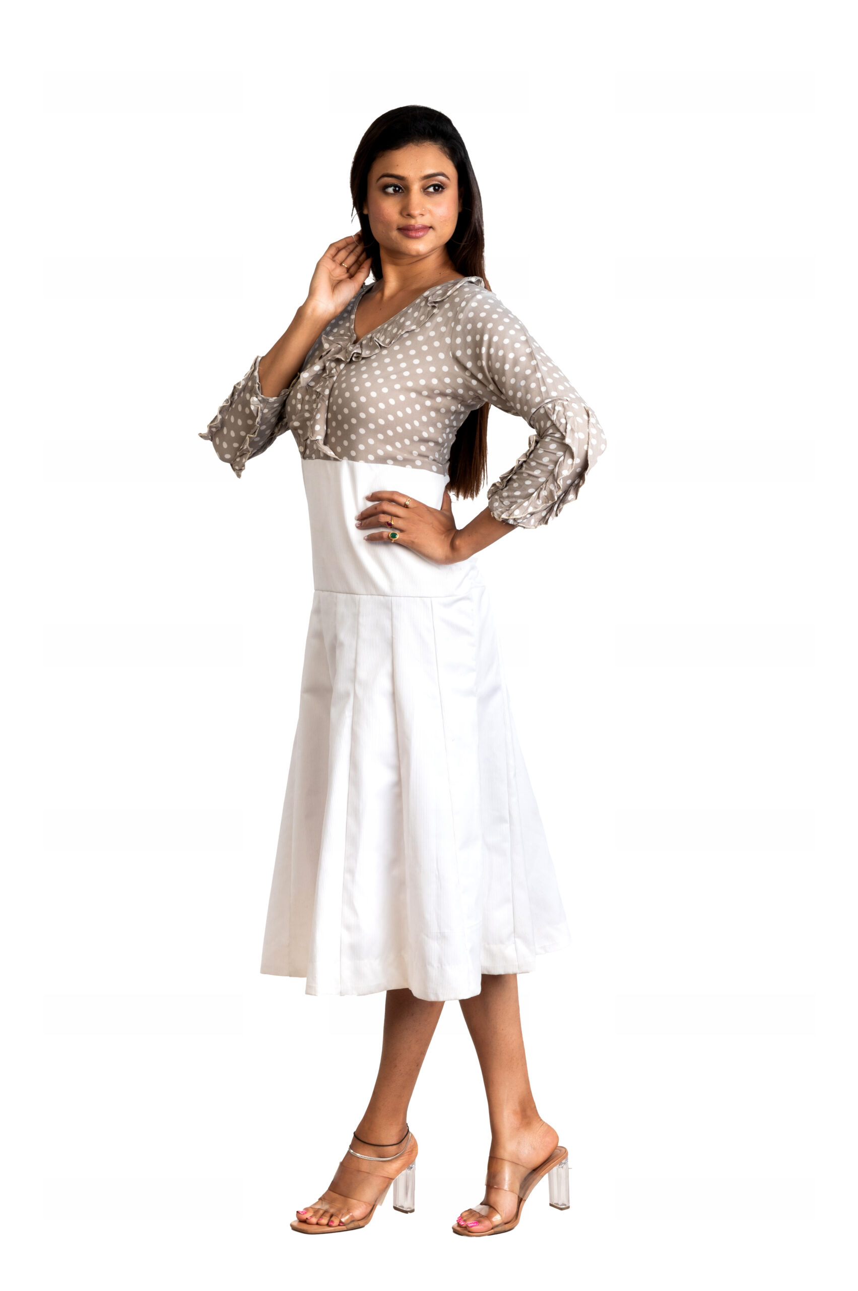 Srijan Boby Printed One Piece - Image 2