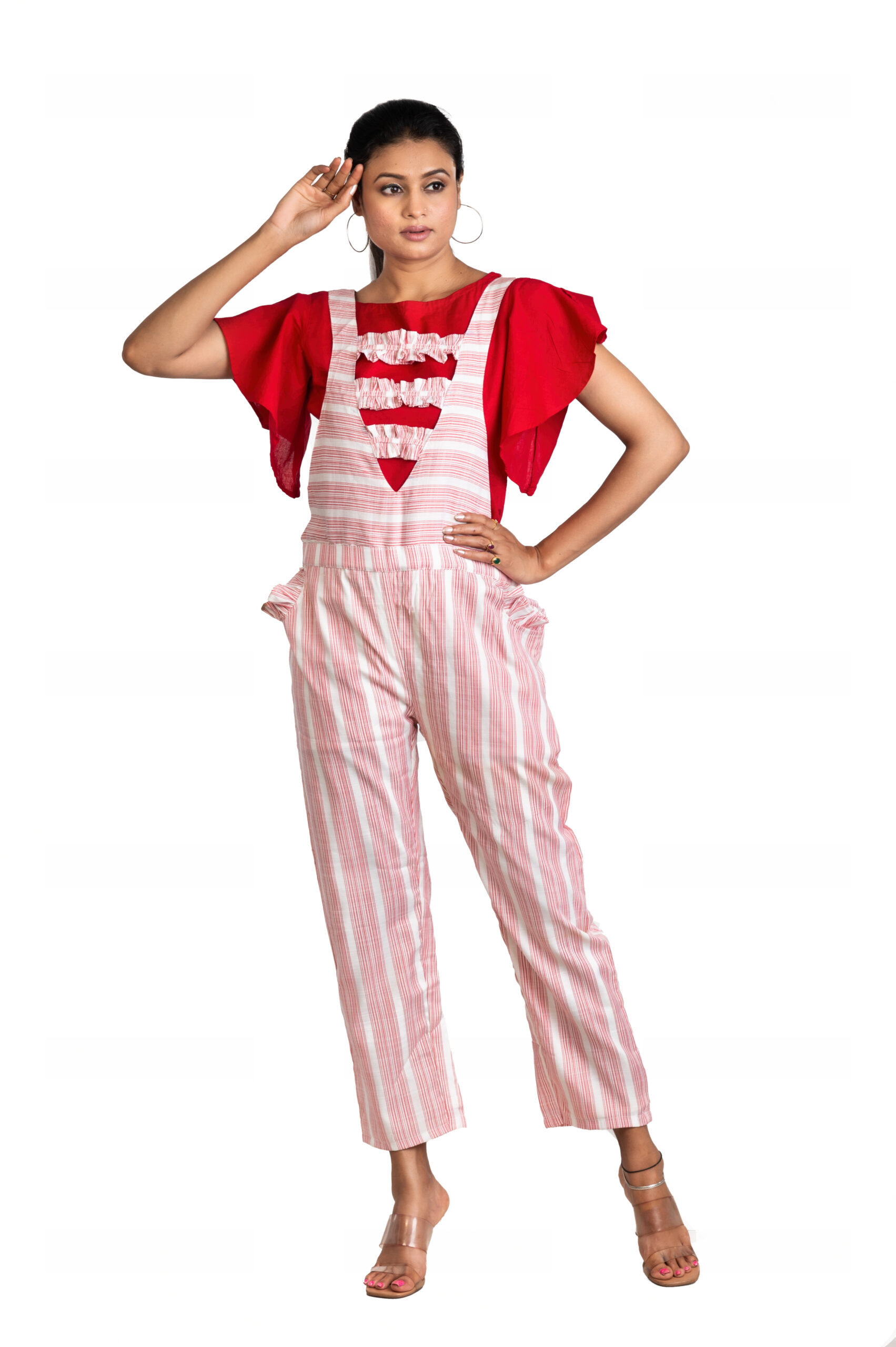 Srijan Stripped Dungry - Image 2