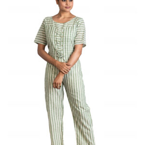 Srijan Striped Jump Suit