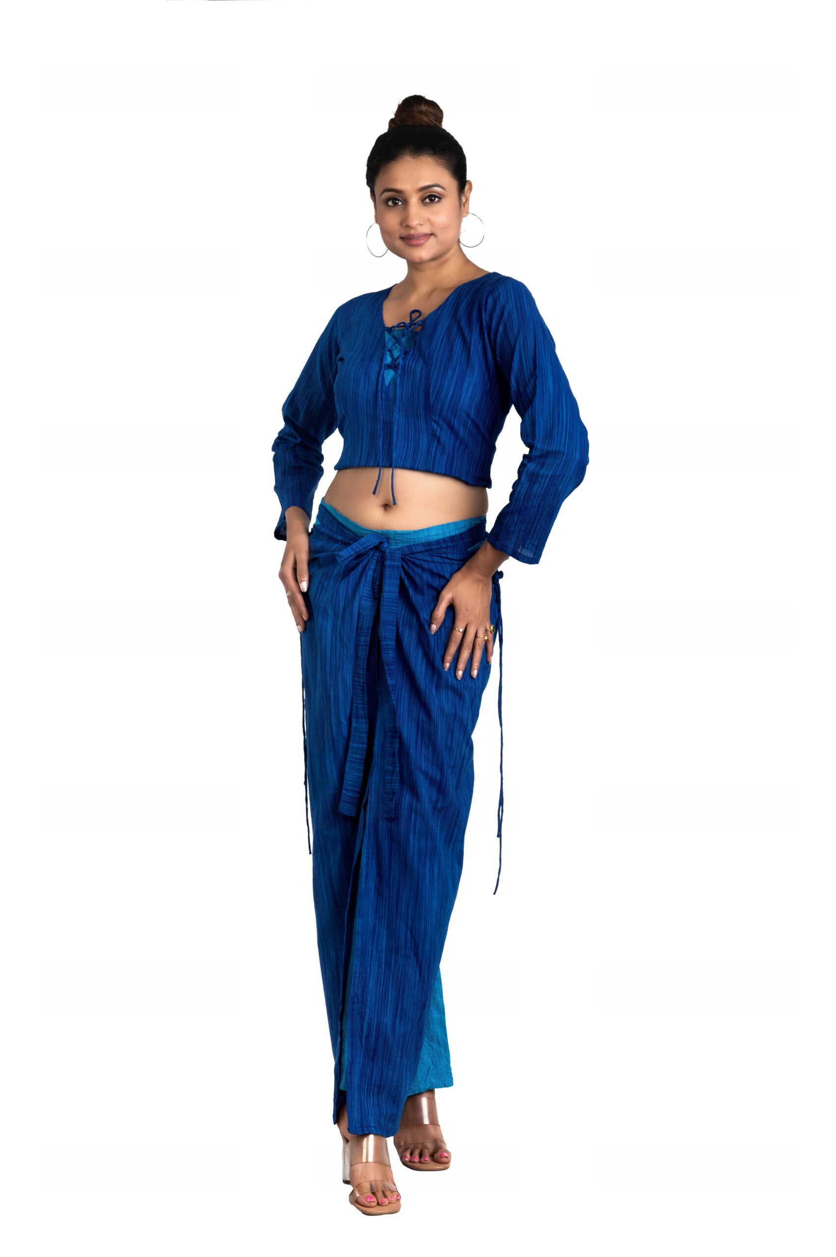 Srijan Wrap & Round Pant and Top