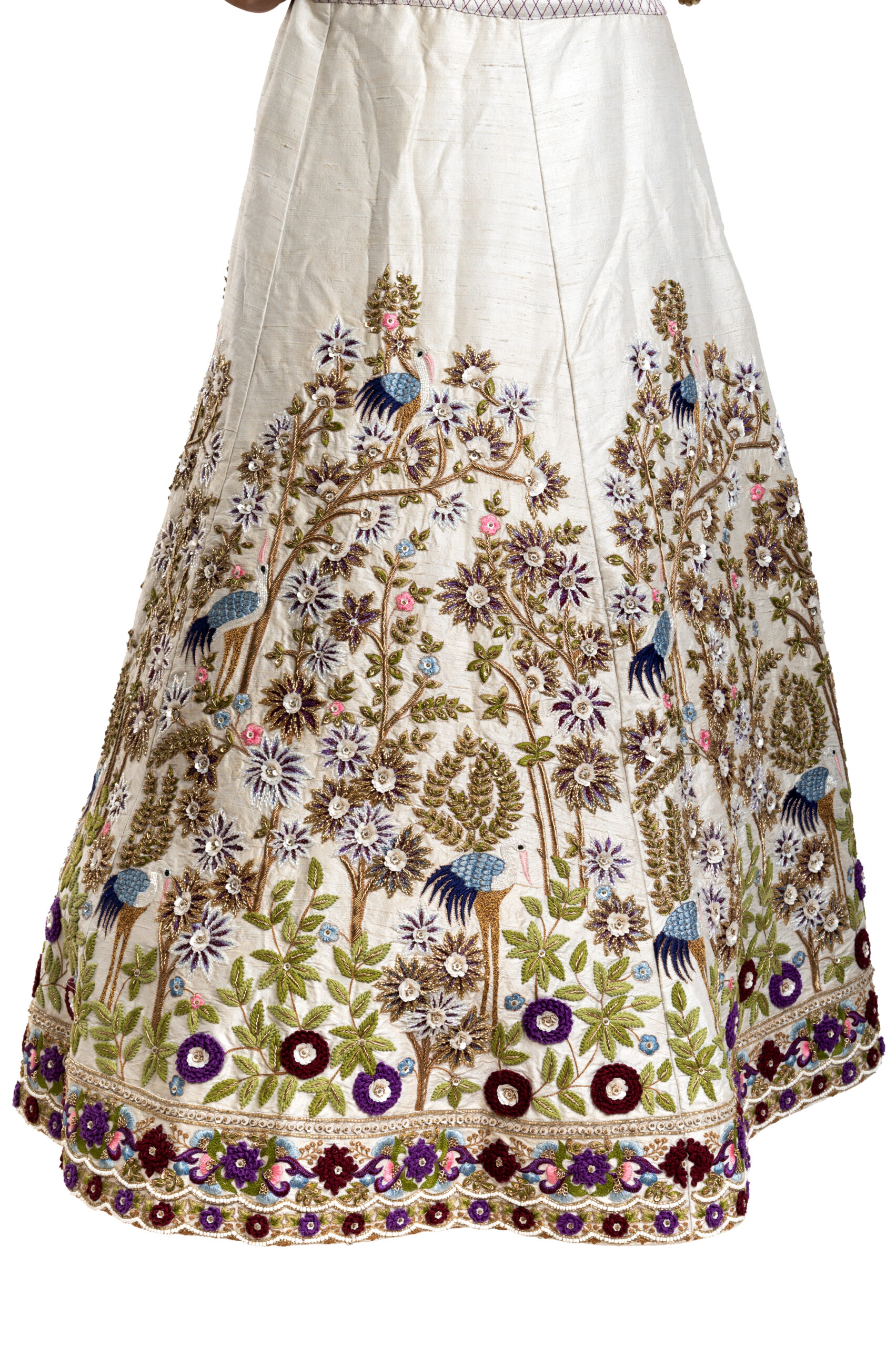 Srijan Heavy Embroidered Bridal Lahenga - Image 3