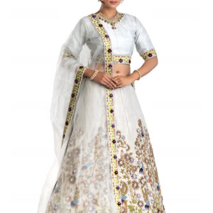 Srijan Heavy Embroidered Bridal Lahenga