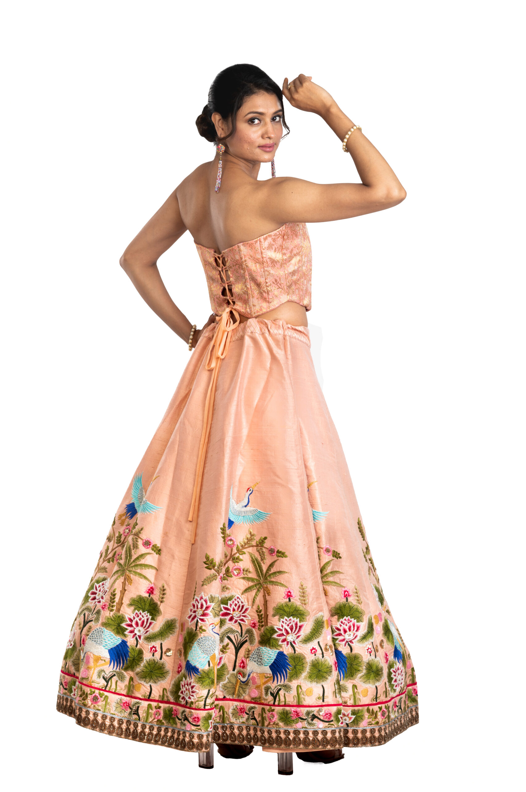 Srijan Brocade Corset - Image 2