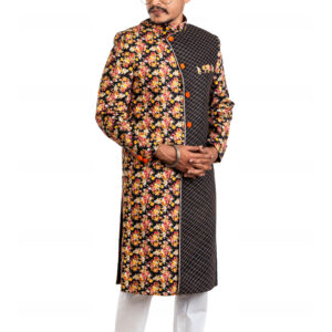 Srijan Floral Printed Sherwani