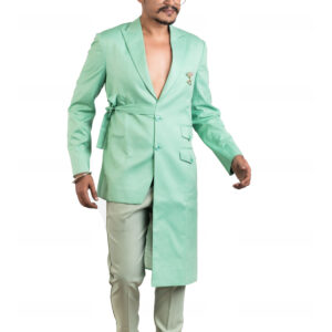 Srijan Long Asymmetric Blazer