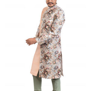 Srijan Floral Printed Sherwani
