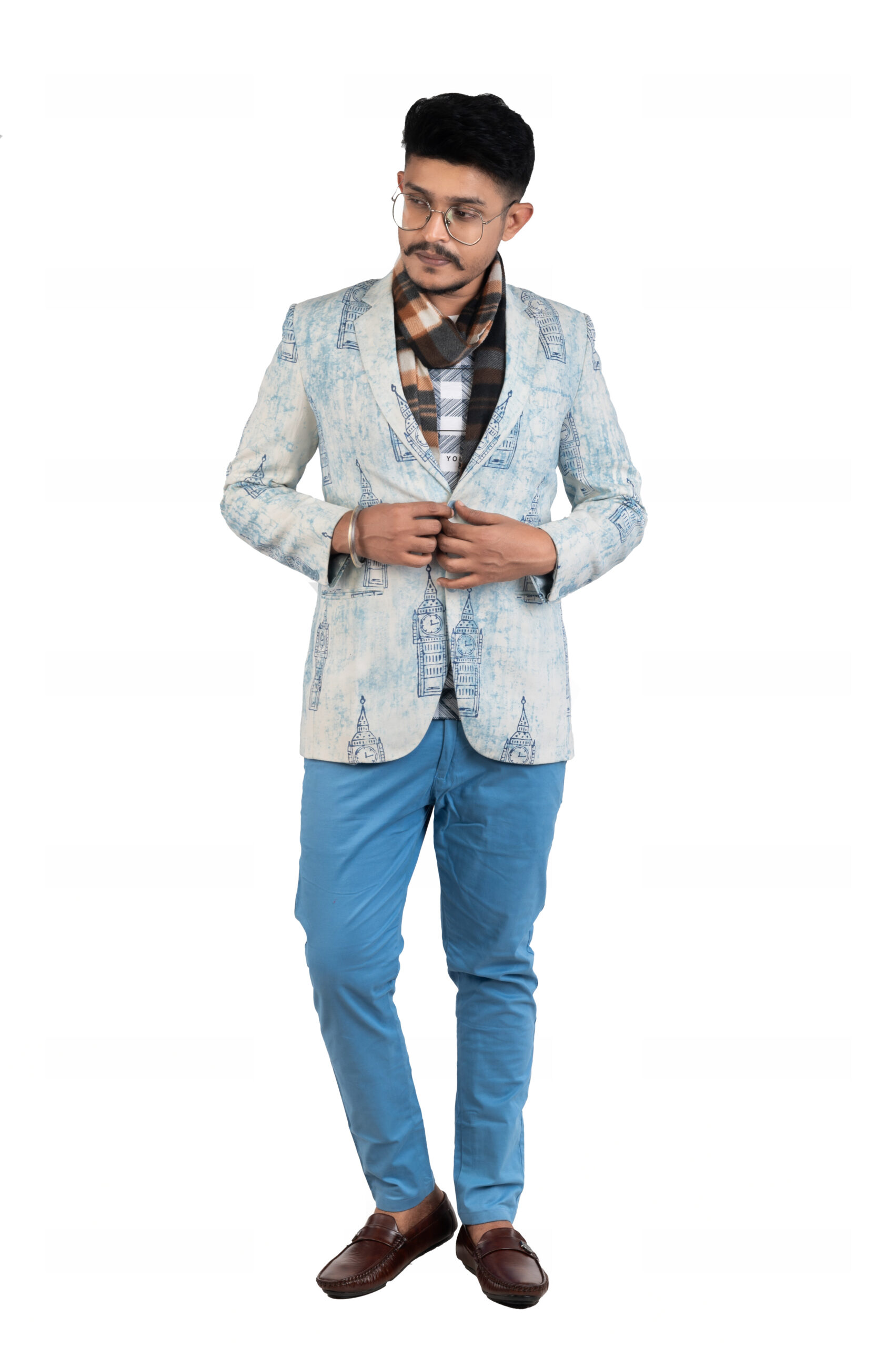 Srijan Printed Blazer