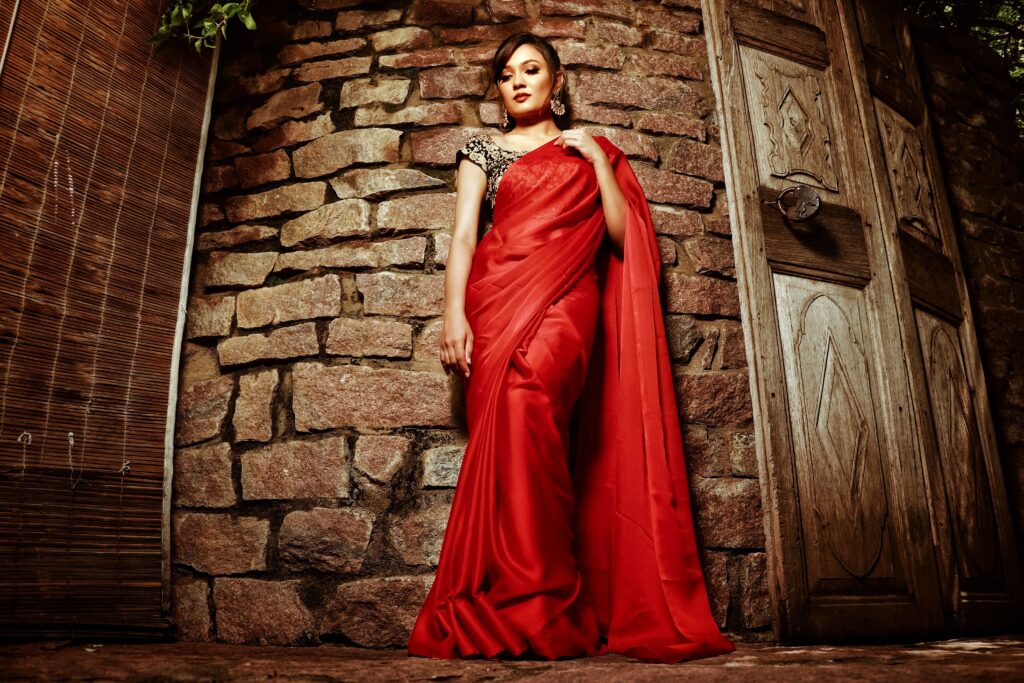 bold color in Indian fashion