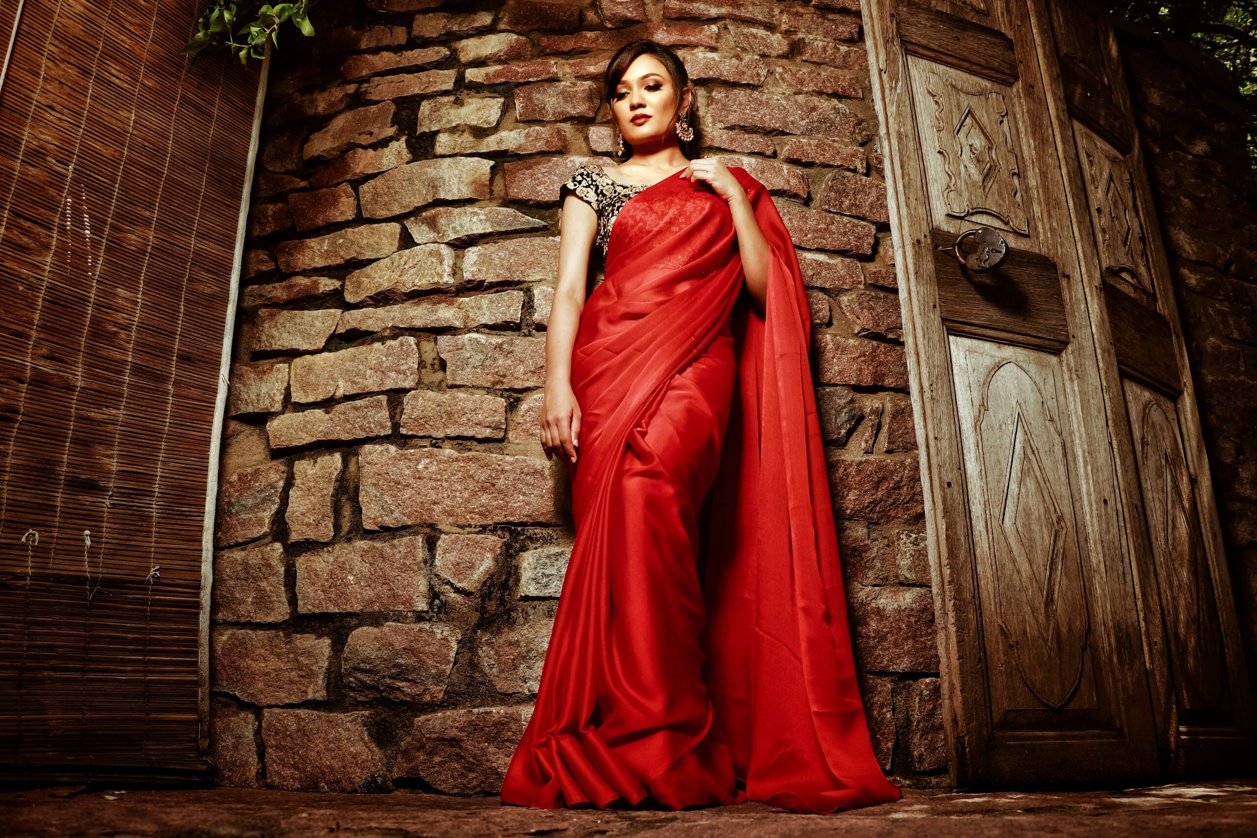 bold color in Indian fashion