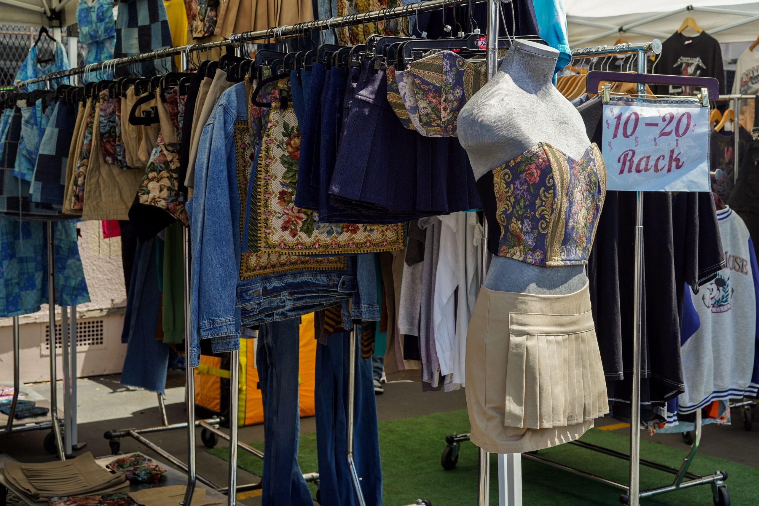 thrift shopping